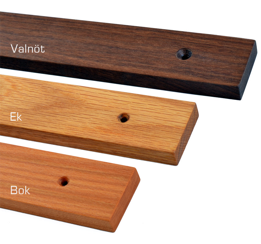 Magnetic knife strip Oak