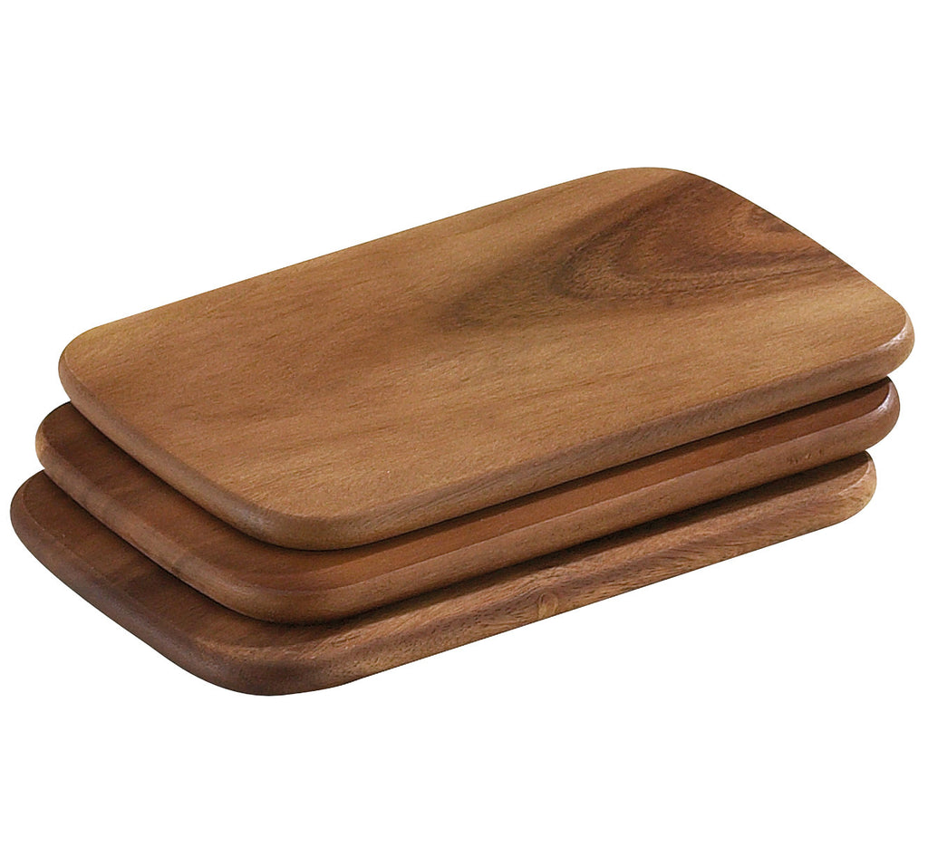 3 pcs akacia cutting board
