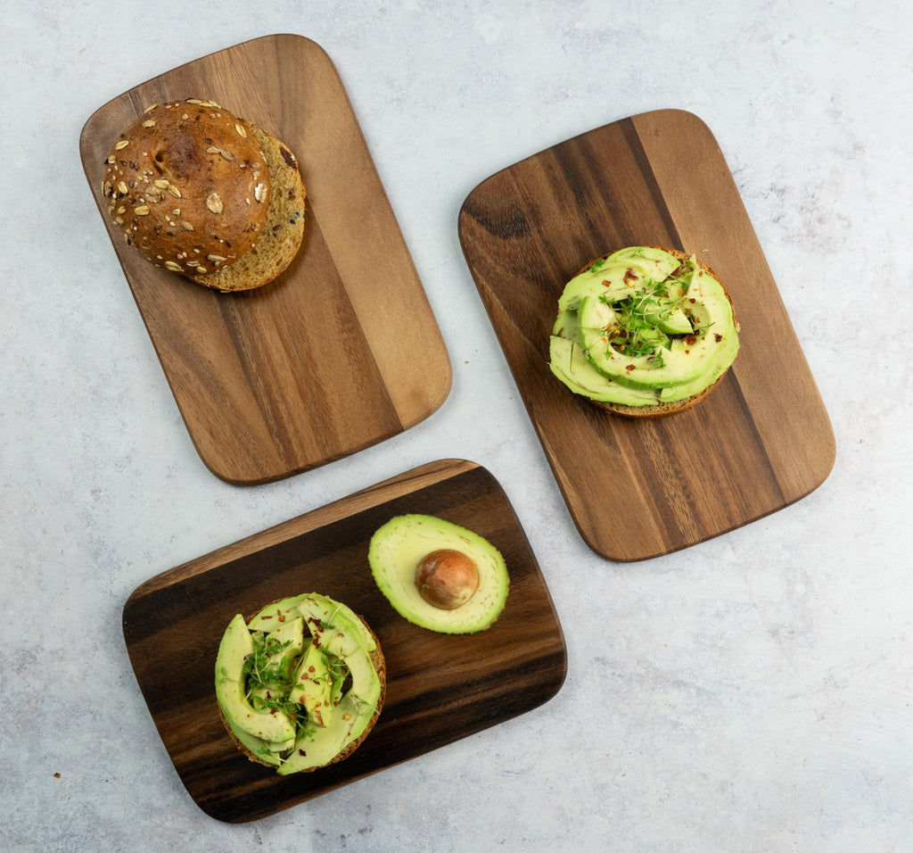 3 pcs akacia cutting board